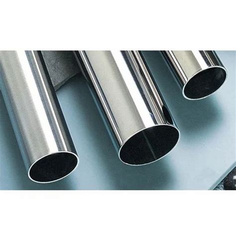 Mbm Round Stainless Steel Pipes 202 3 Meter Size 34 Inch At Rs 170