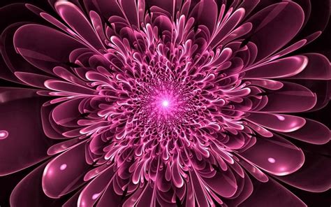 Pink Flower Abstract By Patricia Maschke