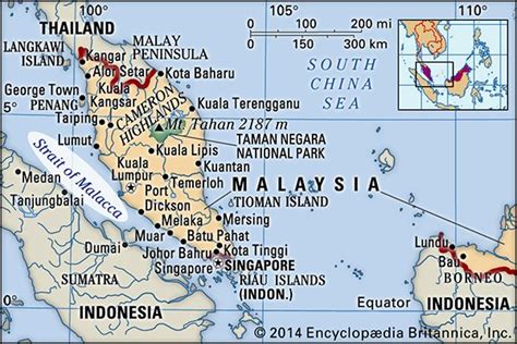 Strait Of Malacca Strait Asia