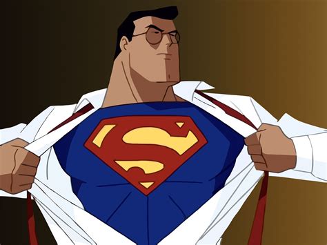 The animated series chronicles the adventures of superman, the legendary superhero, as he battles the forces of villainy and continues his quest for truth, justice and the american way. superman | Superman the animated series, Superman, Superhero