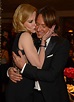 Nicole Kidman kissed her husband, Keith Urban, at the Golden Globes ...