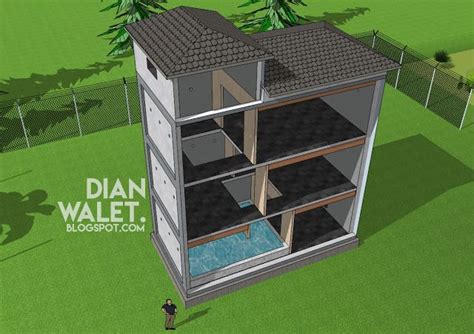 Model yang elegan & modern menjadi magnet tersendiri agar banyak yang menyukainya. Desain Gedung Walet (RBW) 4X8 Simpel dan Sesuai Standar ...