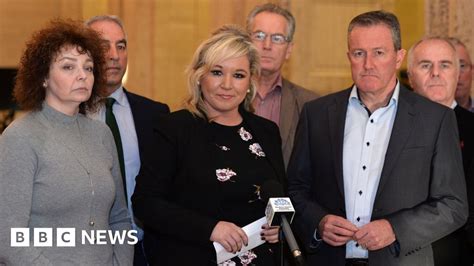 Stormont Talks Sinn Féin Says No Basis For Them To Resume
