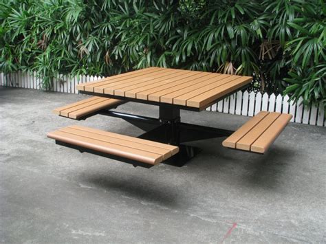 Commercial Recycled Plastic Picnic Table Spp 104 Sunperk Furnishing