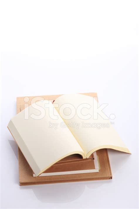 Blank Open Book Background