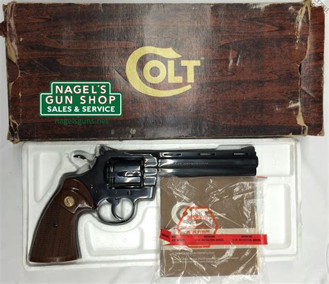 Colt Python 357 Magnum Revolver 6 Barrel Very Good Condition Ngl