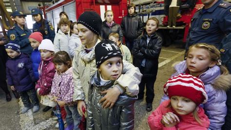 Thousands Of Ukrainian Refugees Seek New Life In Russia