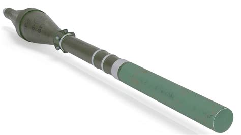 Rocket Grenade Pg 7vl For Rpg 7 3d Model By 3dxin