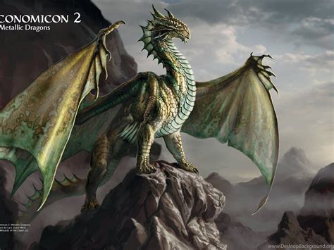 Draconomicon Metallic Dragons Dungeons Dragons Metallic Desktop