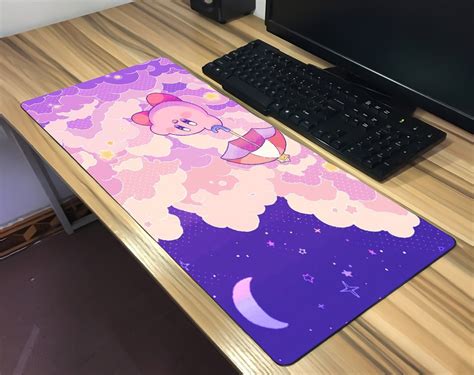 Cute Mouse Pad Cartoon Mouse Pad Anime Large Mouse Pad Big Etsy