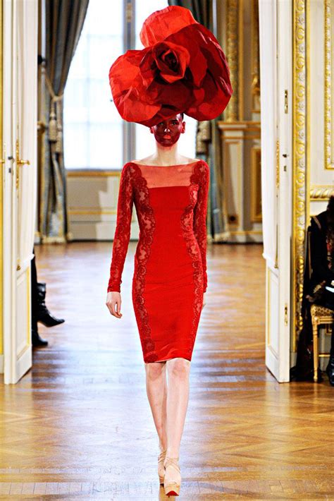 Alexis Mabille Spring 2012 Couture Fashion Show | Red fashion, Couture