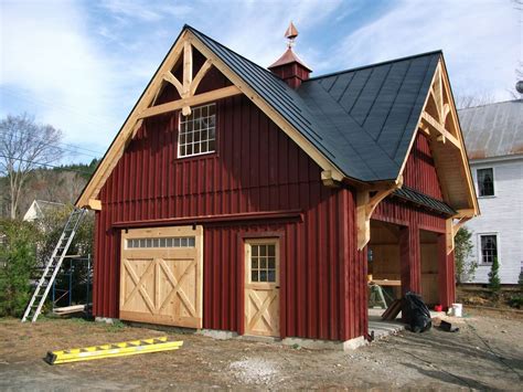 Customize a plan or build your own unique house kit. Post and Beam Garages | Carriage Sheds Post and Beam Garages