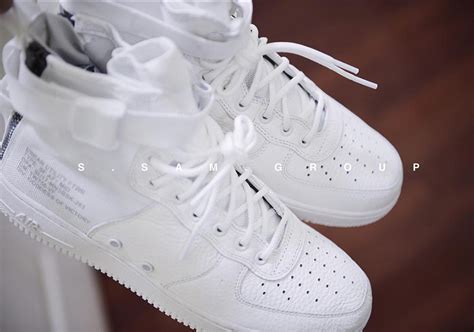 Nike Sf Af1 Mid Triple White Preview