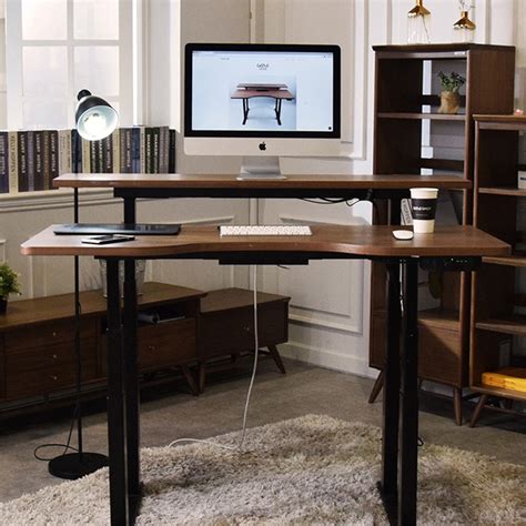 Gaze Standing Smart Desk Design Takes The Thinking Out Of Sitting And