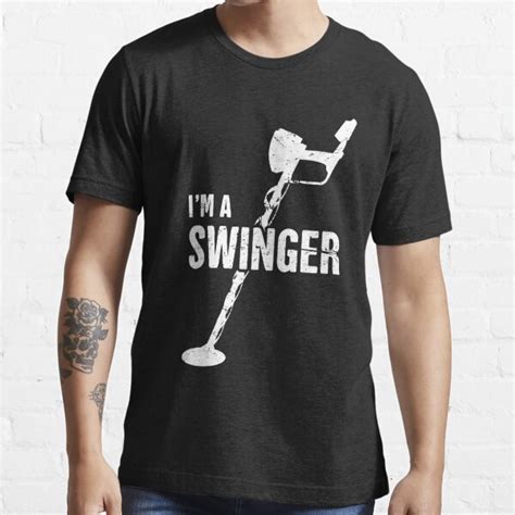 Swinger Funny Metal Detecting T Shirt For Sale By Ethandirks Redbubble Metal Detector T