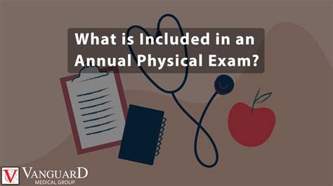 What Is Included In An Annual Physical Exam Vanguard Msg