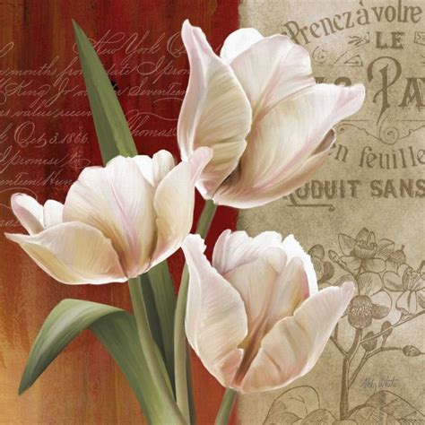 Somerset House Images French Tulip Collage Ii