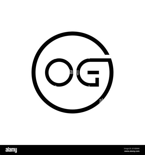 Og Logo Cut Out Stock Images And Pictures Alamy