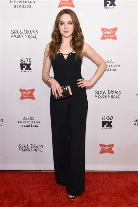 Elizabeth Gillies At The Sex And Drugs And Rock And Roll Season Premiere In New York City