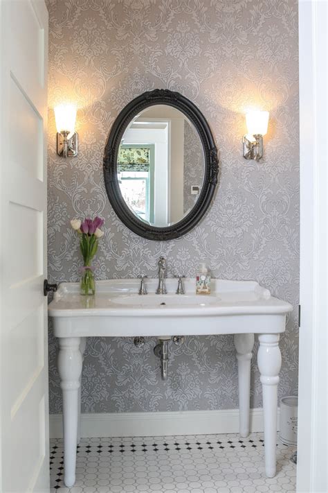 Fairfield Residence French Country Powder Room Vancouver By