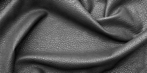 Black Leather Fabric Stock Image Image Of Texture Lumpy 13174847
