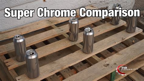Super Chrome Powder Coat Comparison Youtube