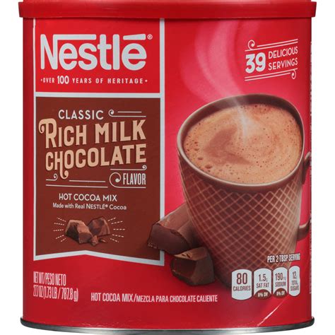 Nestle Rich Milk Chocolate Hot Cocoa Mix 277 Oz