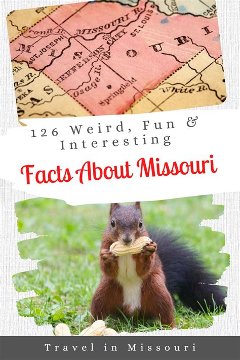 126 Weird Fun And Interesting Facts About Missouri In 2023 Fun Facts