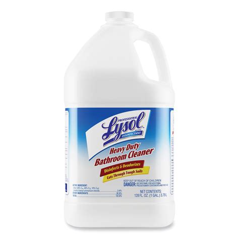 Disinfectant Heavy Duty Bathroom Cleaner Concentrate 1 Gal Bottle 4