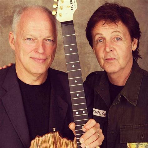 David Gilmour And Paul Mccartney