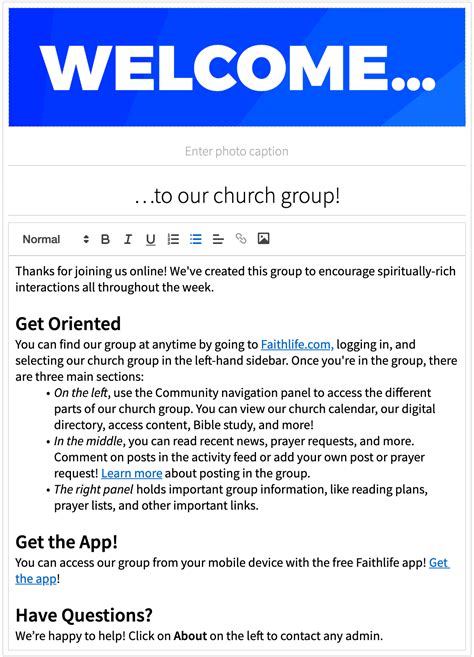 How To Write A Welcome Address For Church Youth Program Coverletterpedia