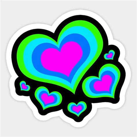 colorful hearts by letnothingstopyou in 2023 colorful heart heart stickers heart wallpaper