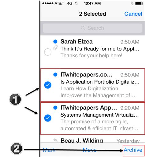 Ios 71 Where Do Emails Go To When I Archive Them In Gmail App