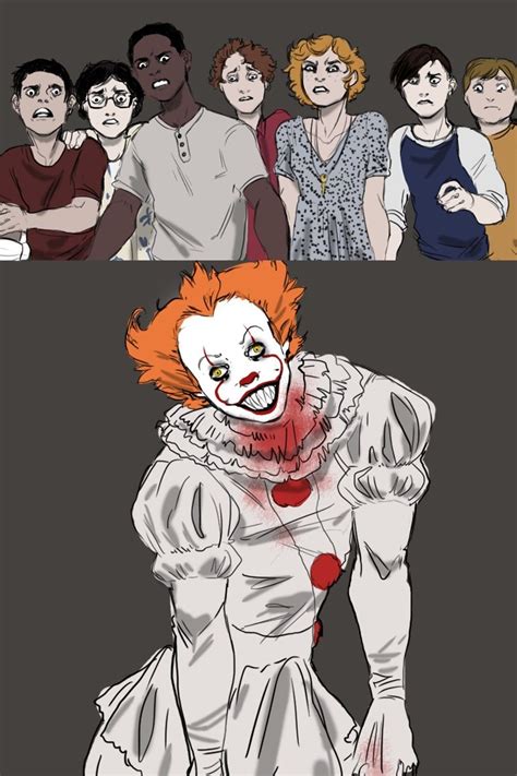 Pin By Yøung Tk On It Pennywise The Dancing Clown Horror Movie Art