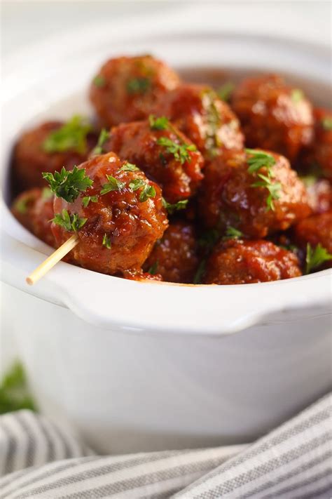 These crockpot meatballs are full of. Slow Cooker Bourbon Whiskey BBQ Meatballs | Midwest Foodie