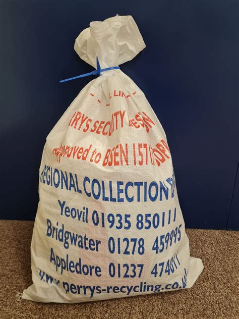 Pre Paid Home Shredding Security Sack Package Perrys Recycling
