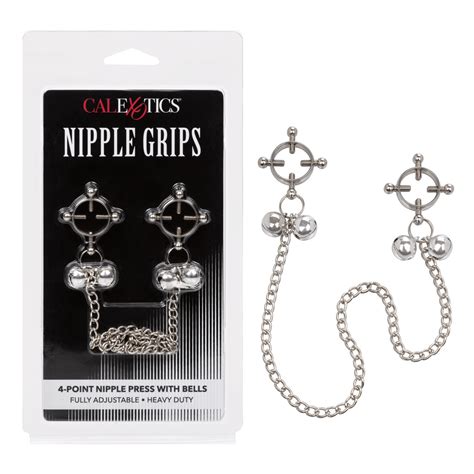 Calexotics Nipple Grips Point Nipple Press With Bells Silver Janet S Closet