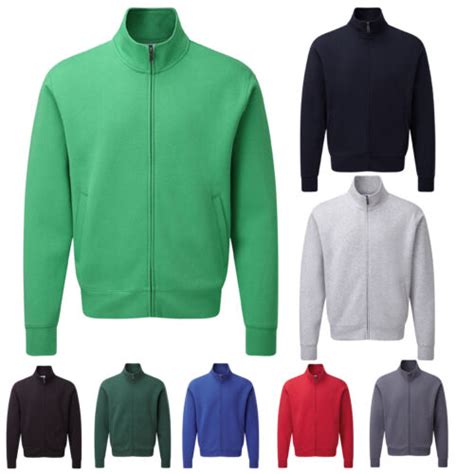 Russell Authentic Sweatshirt Full Zip Jacket Up To 4xl 267m Ebay