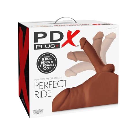Pdx Plus Perfect Ride Chocolate Sex Toys And Adult Novelties Adult