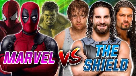 Deadpool And Spiderman And The Incredible Hulk Marvel Vs