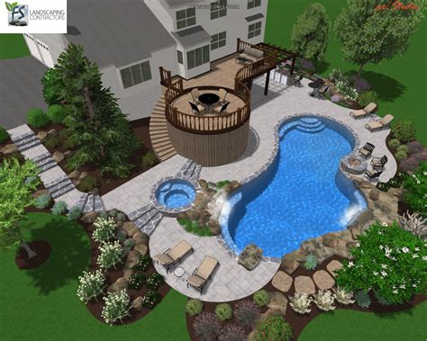 Swimming Pool And Landscape Designers Landscaping Company Nj And Pa