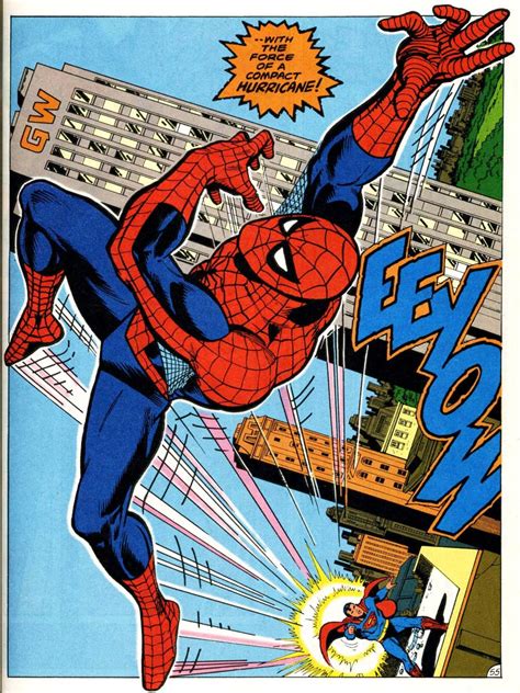 Spider Man Vs Superman Battles Comic Vine Marvel Comics Superheroes Comics Spiderman Art