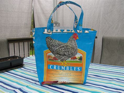 Living Simply And Deliberately Chicken Bag Tutorial