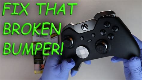 Repair How To Fix Lbrb Bumper On Elite Xbox One Controller Replace