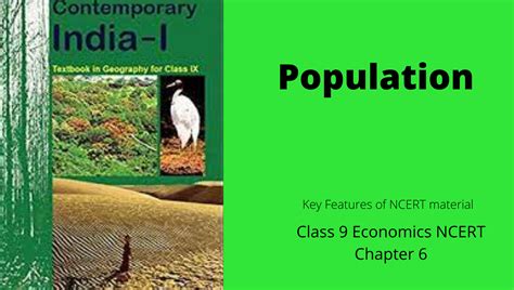 Populationclass 9 Geography Ncert Chapter 6 Reeii Education