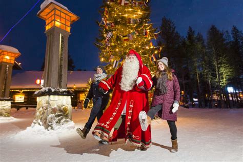 On The Arctic Circle Line In Santa Claus Village Rovaniemi 4 Lapland Welcome In Lappland