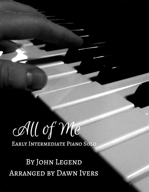 All Of Me By John Legend Sheet Music