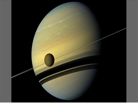 Saturns Moon Titan Drifting Away Faster Than Previously Thought