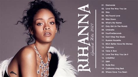 🌸 Rihanna Greatest Hit Full Album 2021 🌸 Best Songs Of Rihanna Playlist 2021 🌸 English Songs