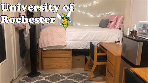 College Move In Dorm Tour University Of Rochester Youtube